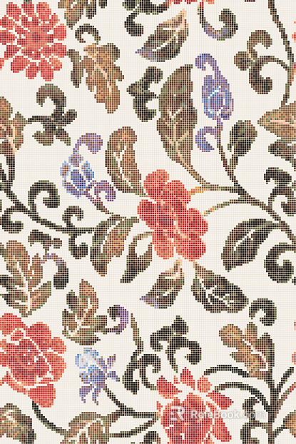 mosaic map texture