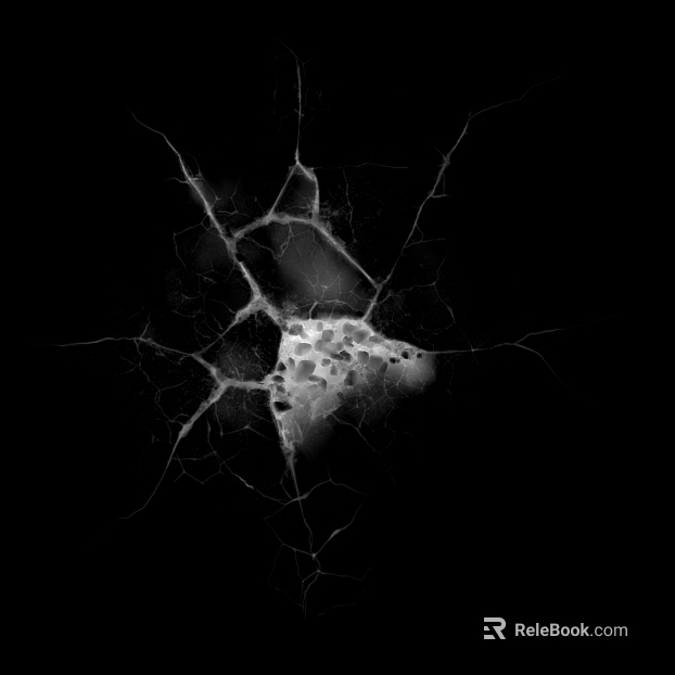 Broken crack black and white black and white bump texture