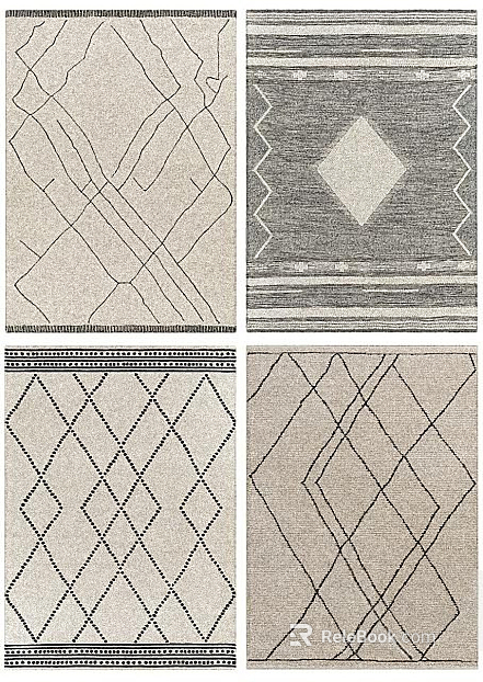 geometric carpet texture