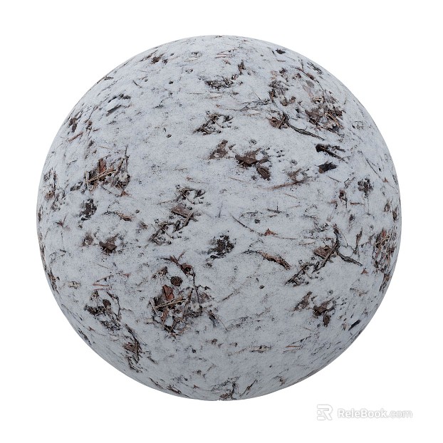 Snow PBR texture