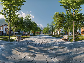 Outdoor Panoramic View texture (ID:ffaeh225827)