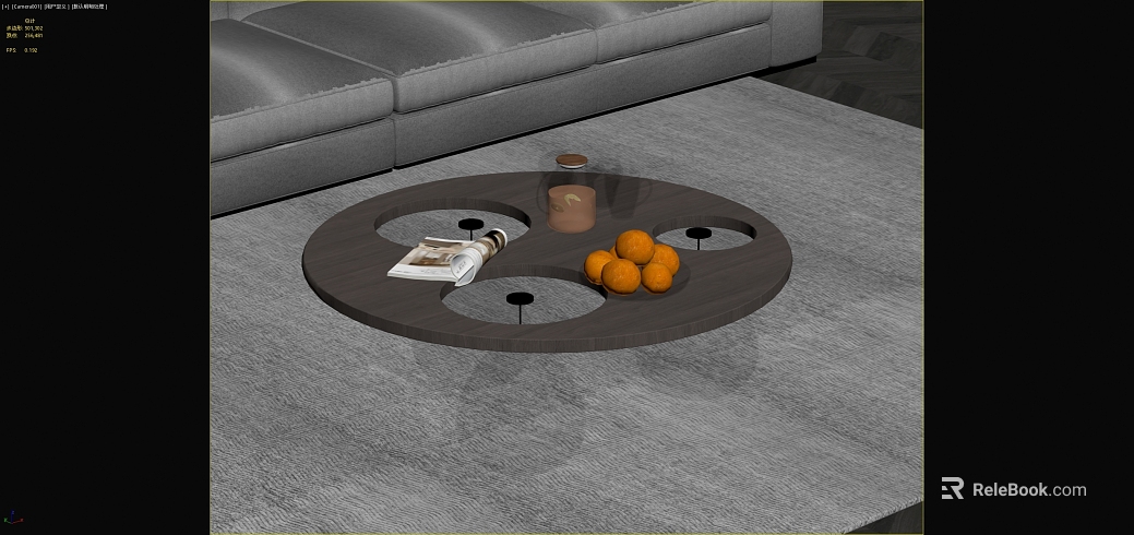Dark gray wood grain living room coffee table desktop texture