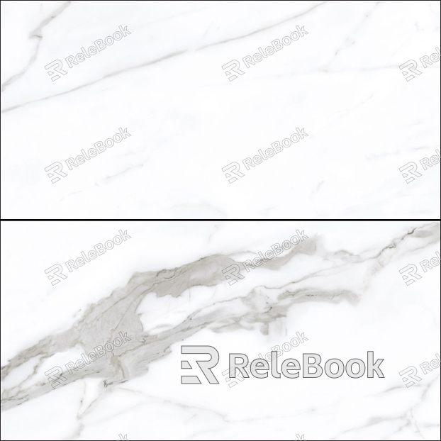 Running Water Pattern Marble, featuring fluid, undulating veins in soft gray and white tones against a creamy backdrop, evoking the serene movement of water over stone.