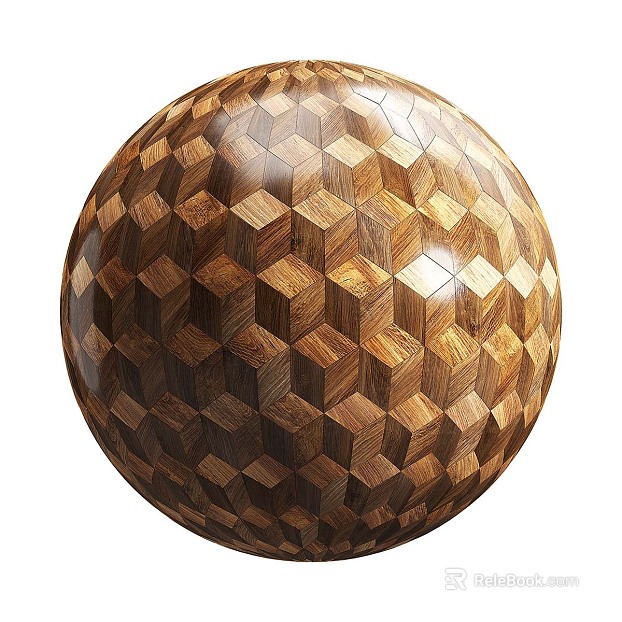 parquet floor PBR texture