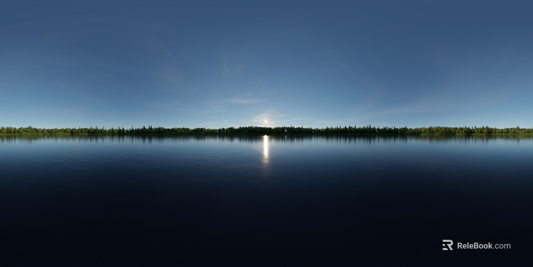 Outdoor Lake Sunny Sky HDR texture