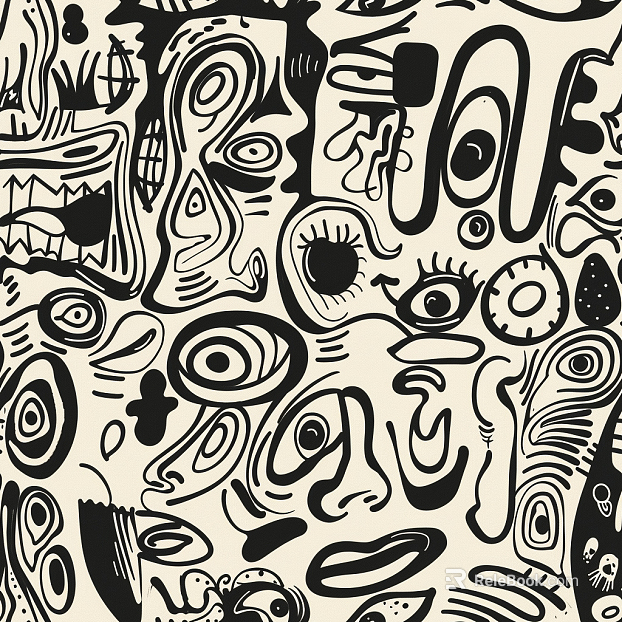 Patterned wall fabric, patterned wallpaper, cartoon wallpaper, cartoon wall fabric, wall fabric, wallpaper, wallcovering texture