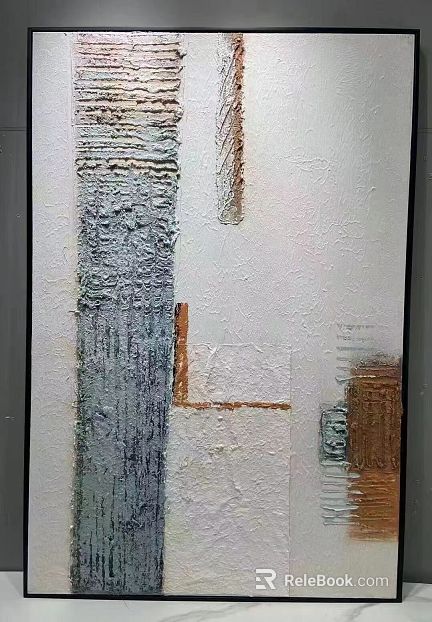 three-dimensional physical painting texture