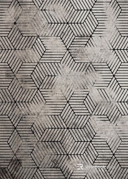 geometric carpet texture