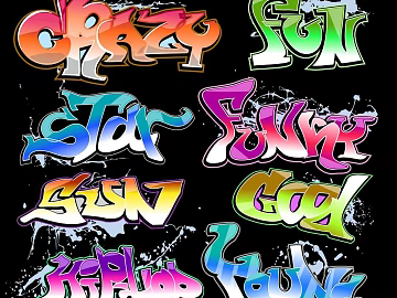 Graffiti texture (ID:ffagg01599)