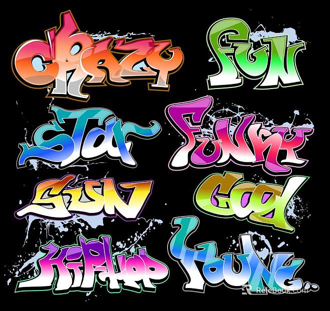 Graffiti texture