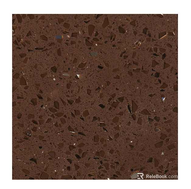 terrazzo brown quartz stone texture