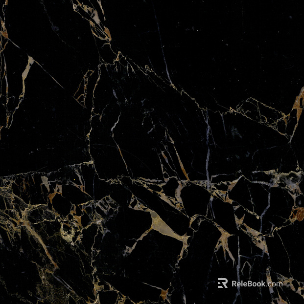 Black Golden Flower Marble texture