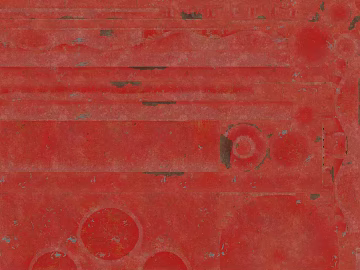 Red industrial wind old sheet metal texture (ID:ffaeh029516)