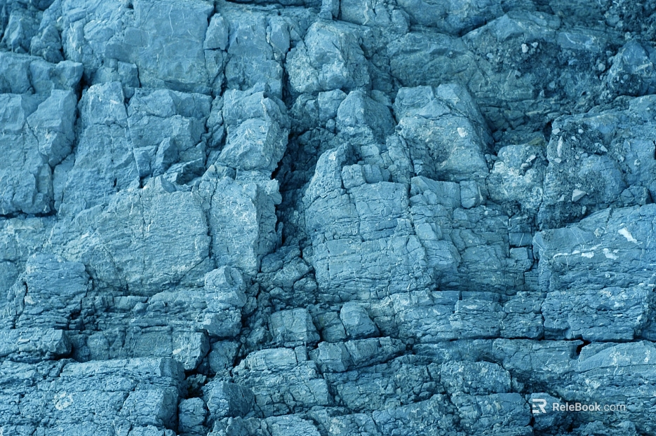 Green gray rock exterior wall finish texture