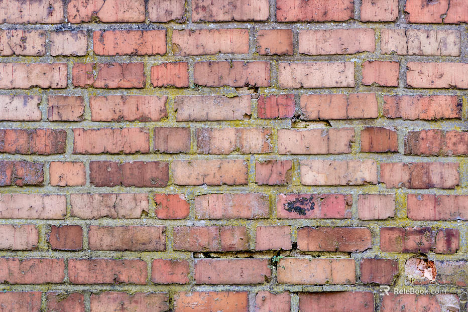 Modern old-fashioned red brick wall industrial wind brick wall dilapidated brick wall texture