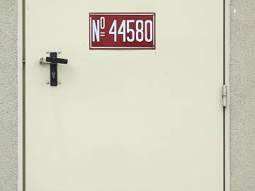 Metal door 3d model