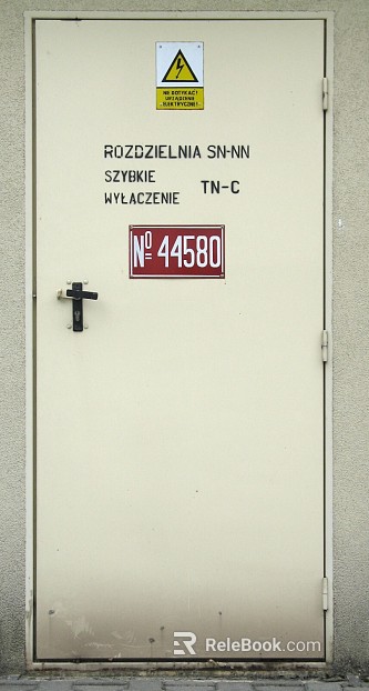 Metal door texture