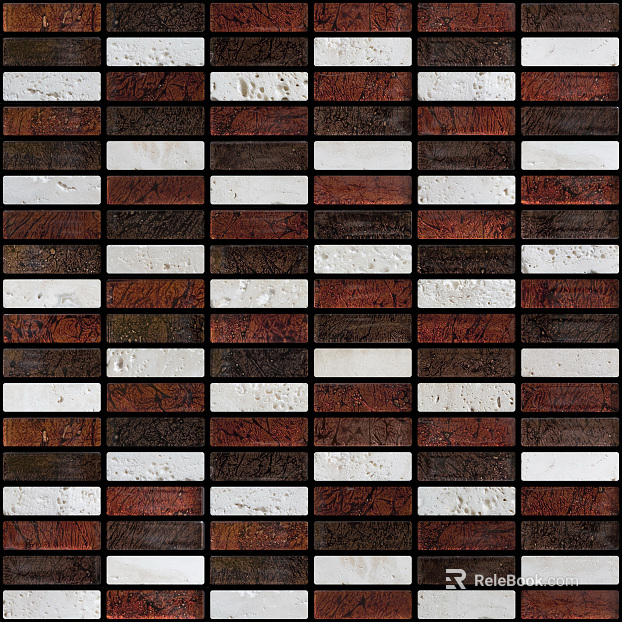 Mosaic Ceramic Map texture