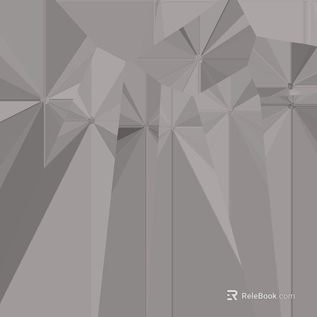 Light gray geometric art glass texture