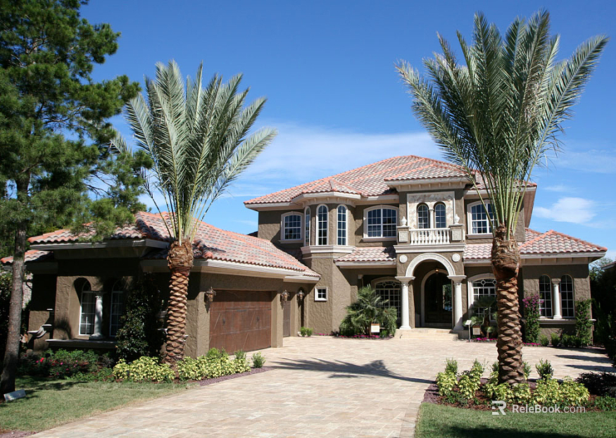 European Villa Exterior texture