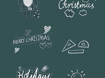 blackboard painting 3d model
