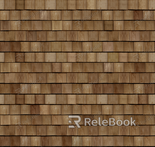 Wooden tile texture