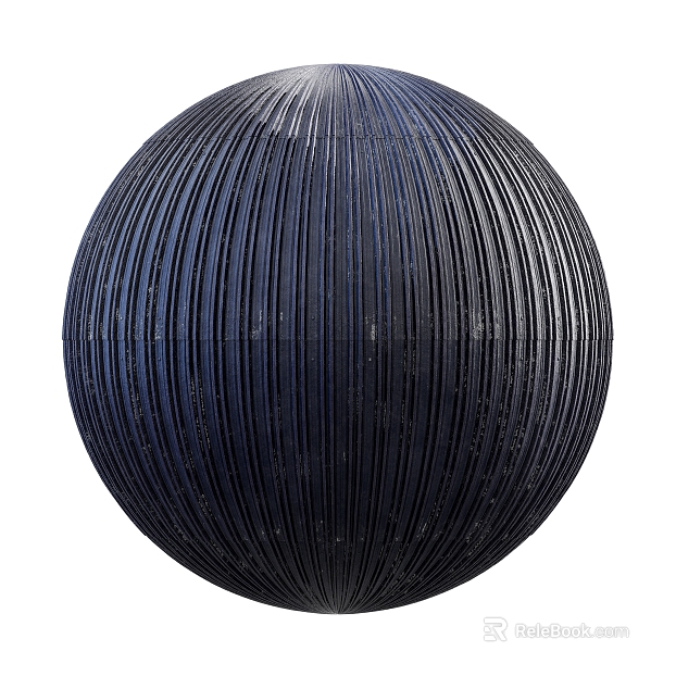 Color steel plate PBR texture