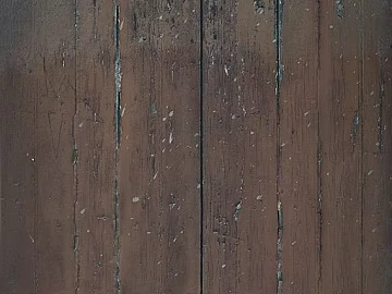 Dark brown dilapidated wood vintage wall panel 3d model