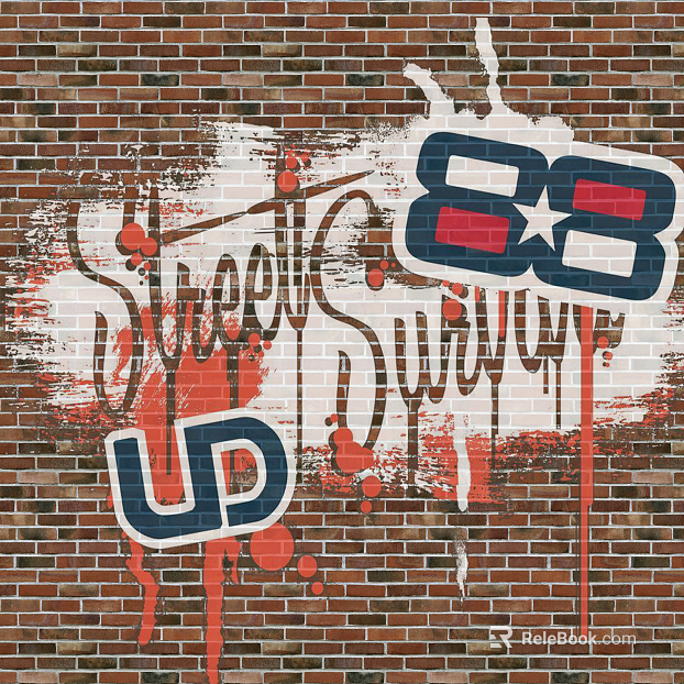 Wall painting texture