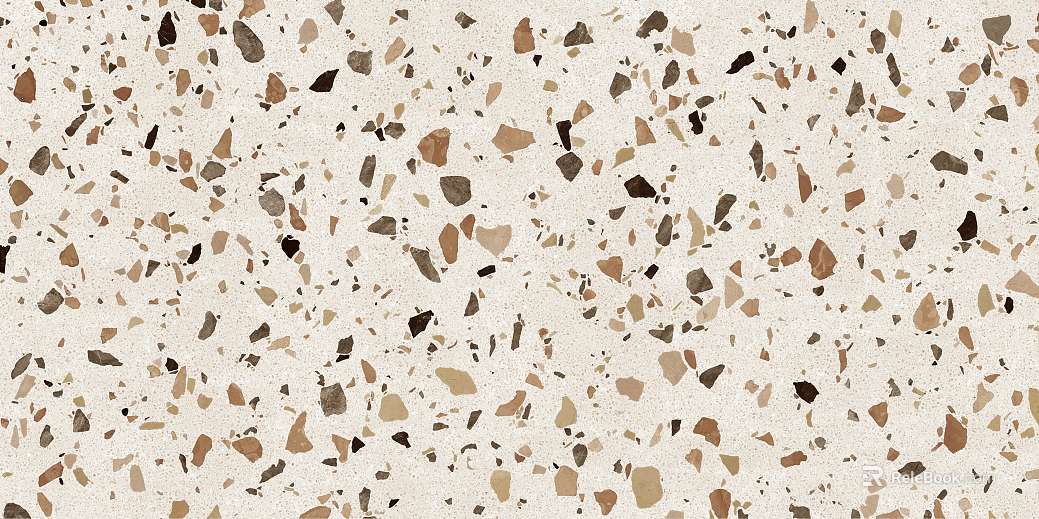 terrazzo warm color terrazzo crushed tile texture