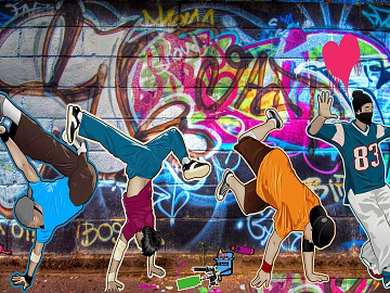 cartoon painting texture (ID:ffagg32058)