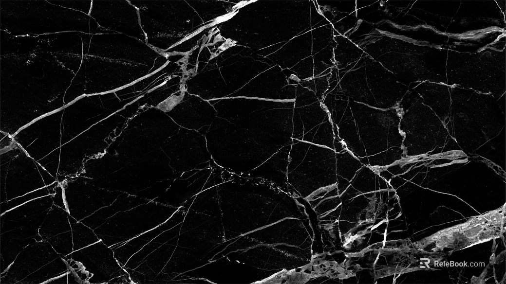 Black grain marble texture