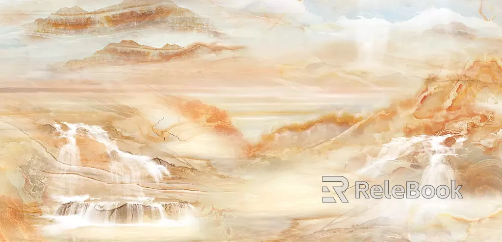 Landscape Marble Microlite TV Wall texture