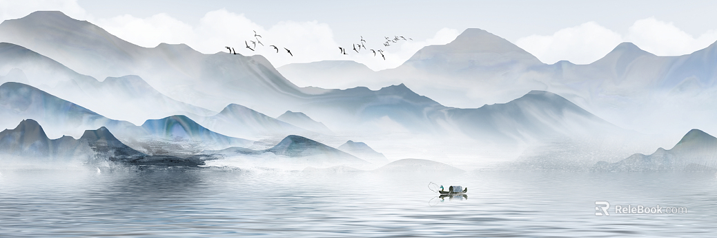 landscape painting texture