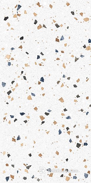 terrazzo artificial stone table top granular white texture