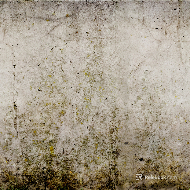 Cement wall White exterior wall texture