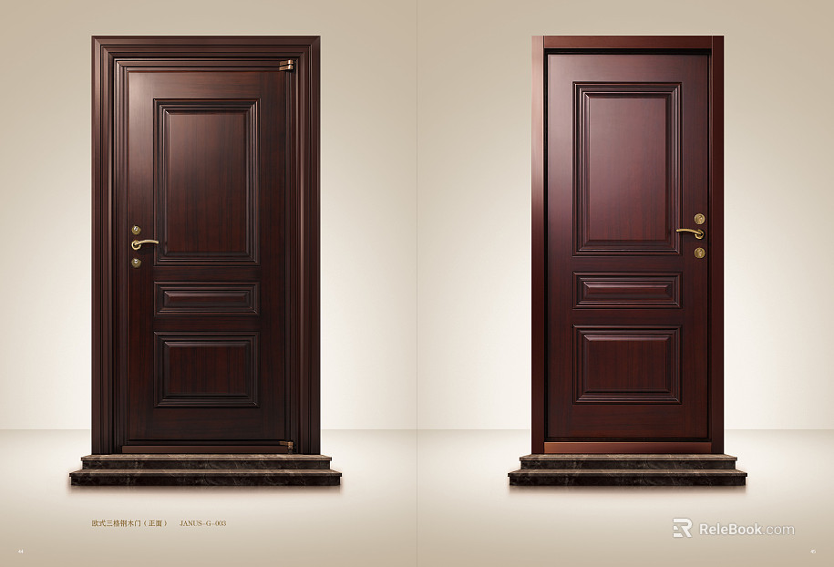 Wooden door texture