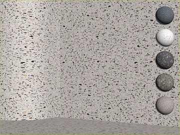 Light gray terrazzo wall ground material texture (ID:ffaeh086236)