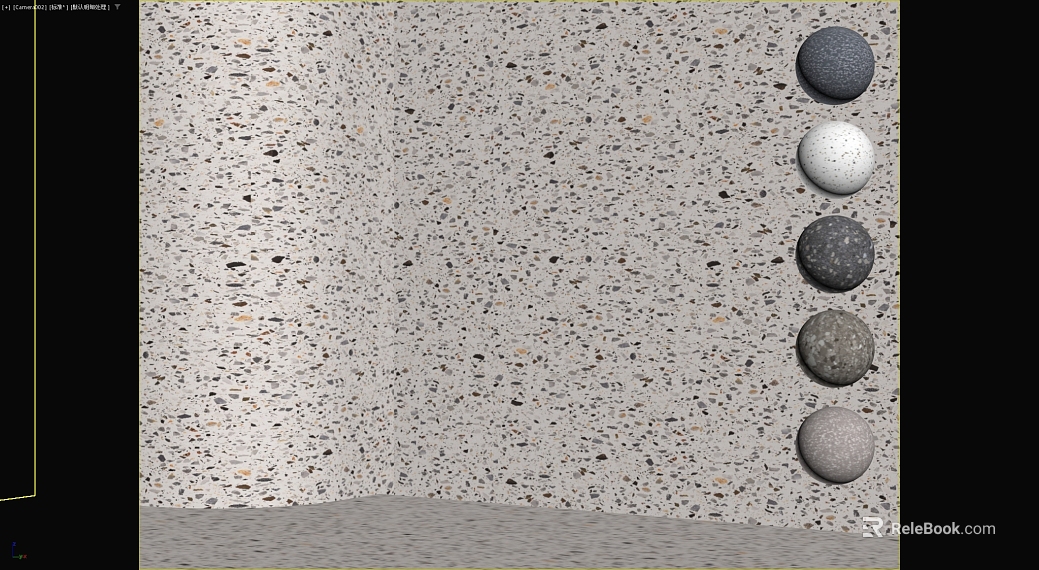 Light gray terrazzo wall ground material texture