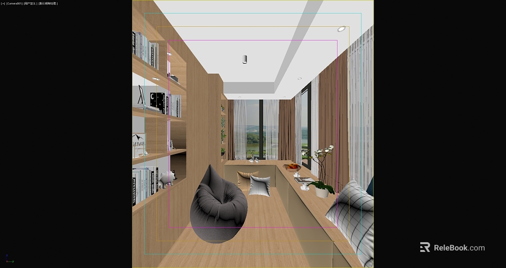 Log-colored clapboard study space texture