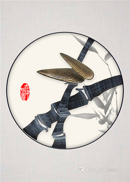 three-dimensional physical painting texture