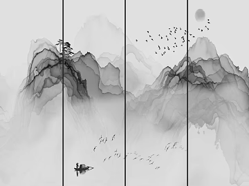 landscape painting texture (ID:ffajg36161)