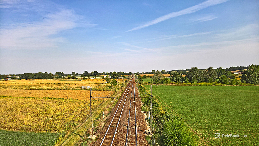 Railway Landscape texture