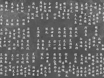 Stone Stele Black Text Stele texture (ID:ffabg49624)