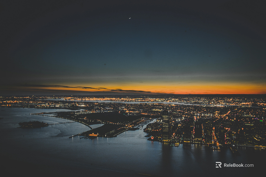 City Night Scenery Exterior texture