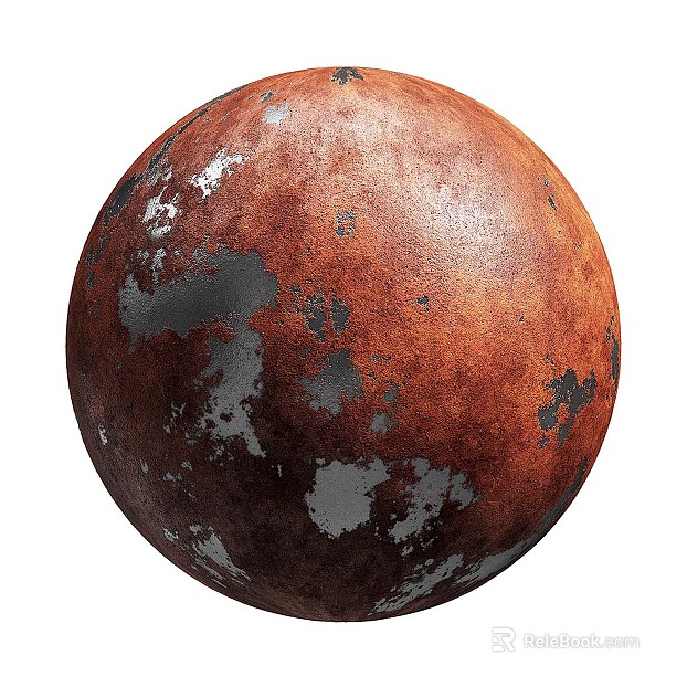 Rusted Metal PBR texture