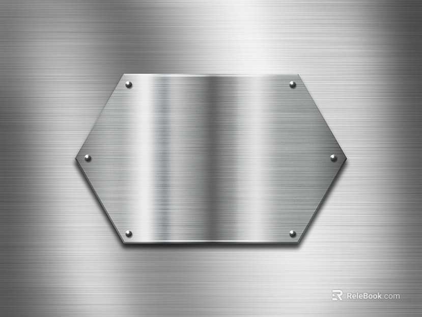 Metal aluminum plate iron plate stainless steel texture