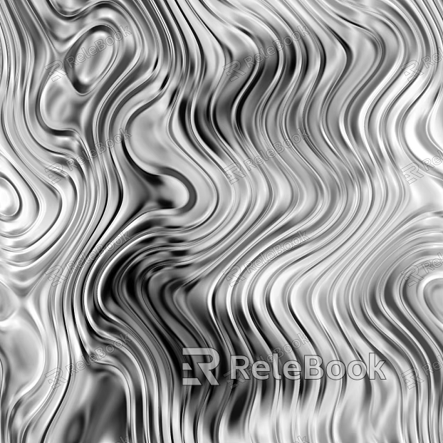water corrugated metal texture