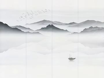 landscape painting texture (ID:ffaif1642)