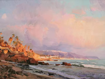 landscape painting texture (ID:ffajg03666)